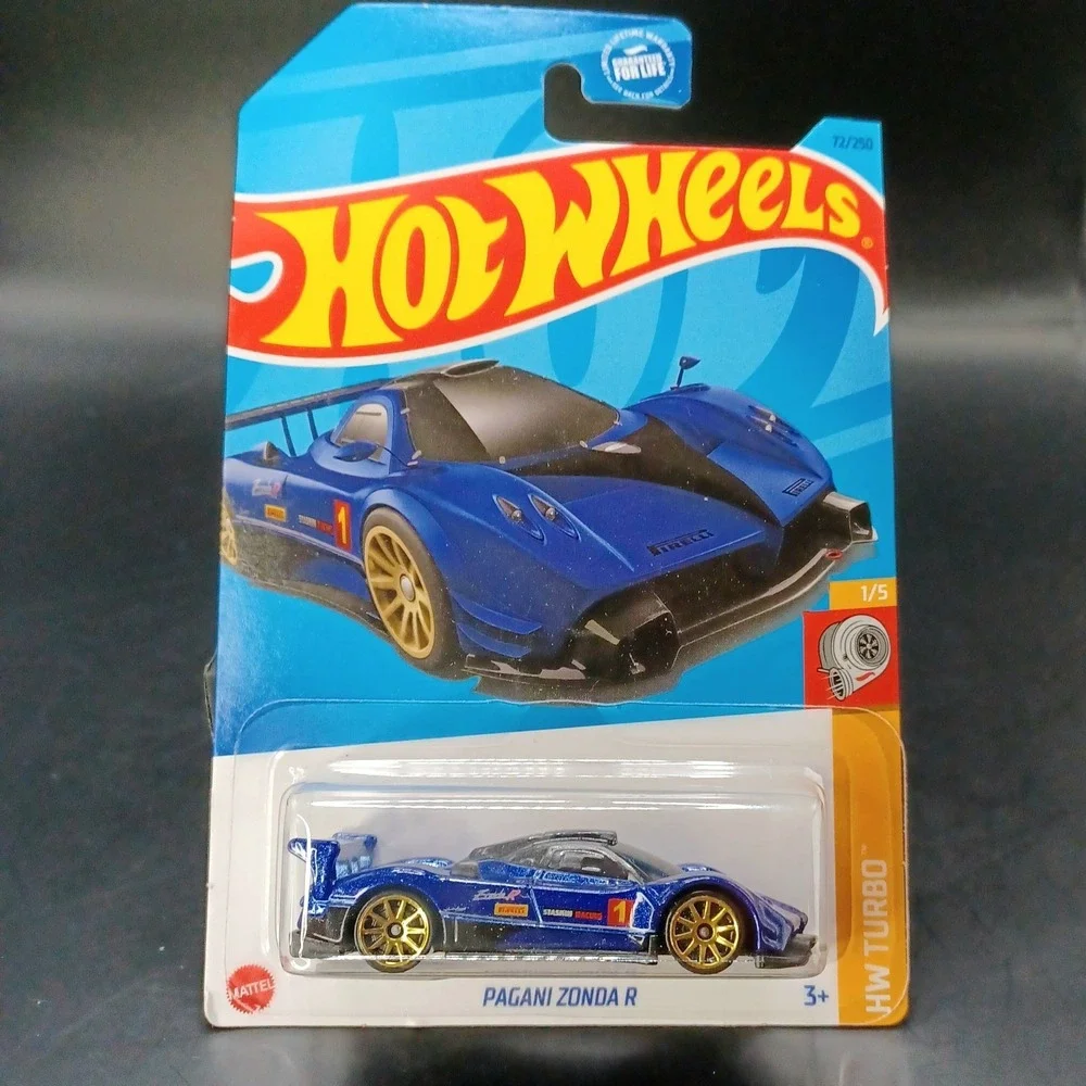 Hot Wheels Car Pagani Zonda R Blue HW Turbo HKK83 2023 Exotic